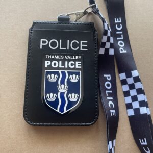 Thames valley Police single cardholder & printed lanyard