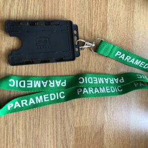 Ambulance or Paramedic printed lanyard