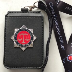 Close Protection Officer single cardholder