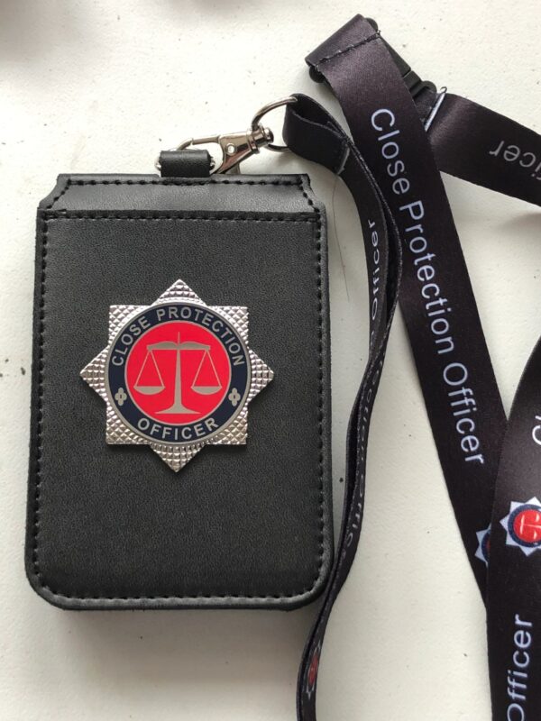 Close Protection Officer single cardholder