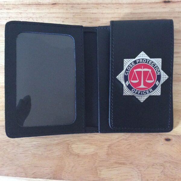 Close Protection Officer ID card wallet