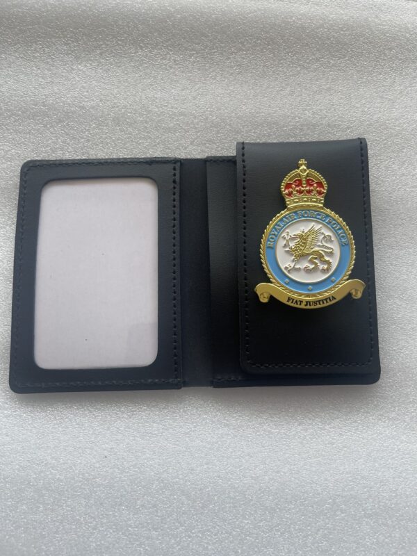 RAF Police badged warrant card wallet - Image 2