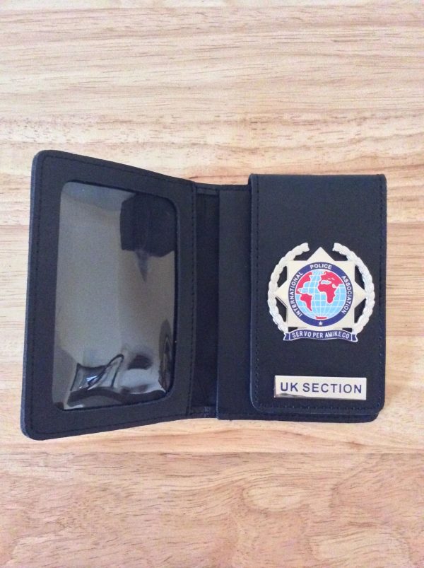 International Police Association ID card wallet