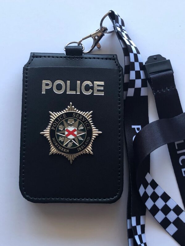 Police Service Northern Ireland single cardholder & lanyard