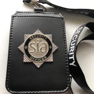 SIA Security Officer single cardholder & lanyard