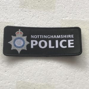Home 24 Nottinghamshire Police vest / Jacket patch badge
