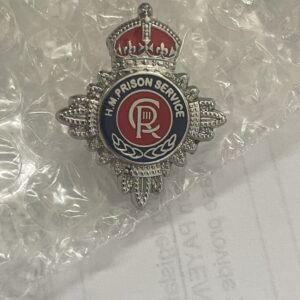 Home 26 HM Prison Service Pin badge