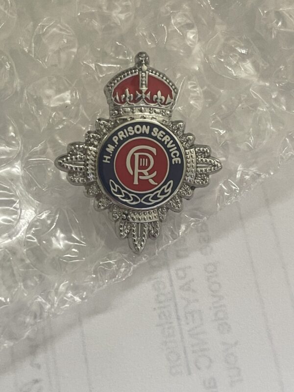 HM Prison Service Pin badge