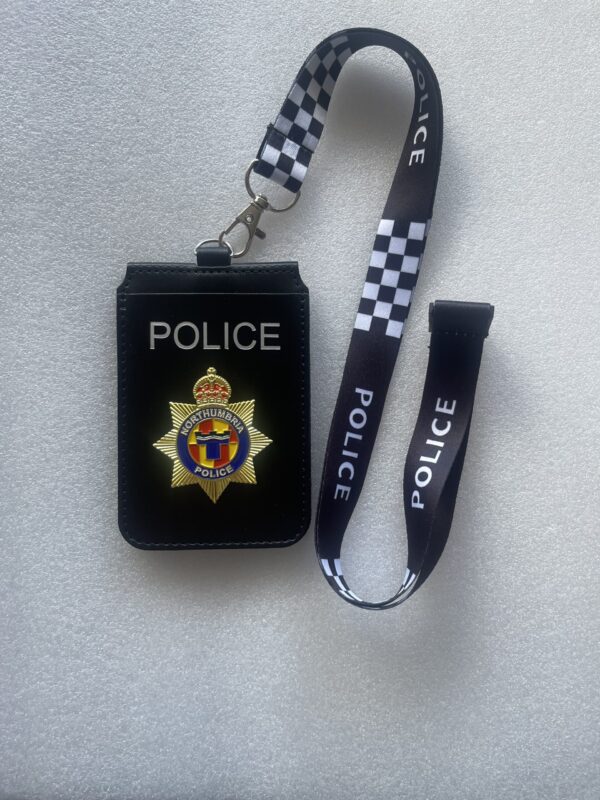 Northumbria Police Cardholder & lanyard