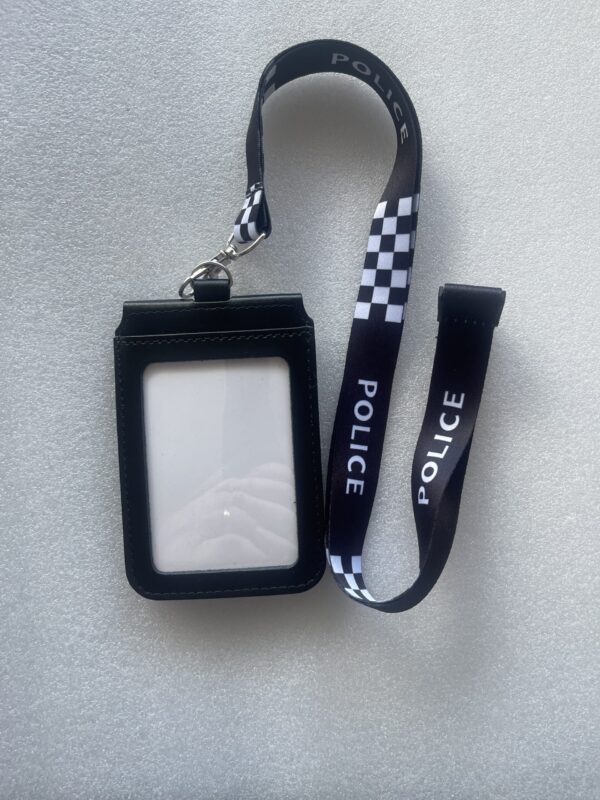 British Transport Police single , leather cardholder - Image 2