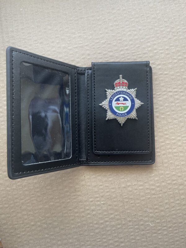 Leicestershire Police ( compact) warrant card wallet