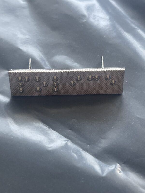 Braille bar ( replacement) 1 Braille bar ( replacement)