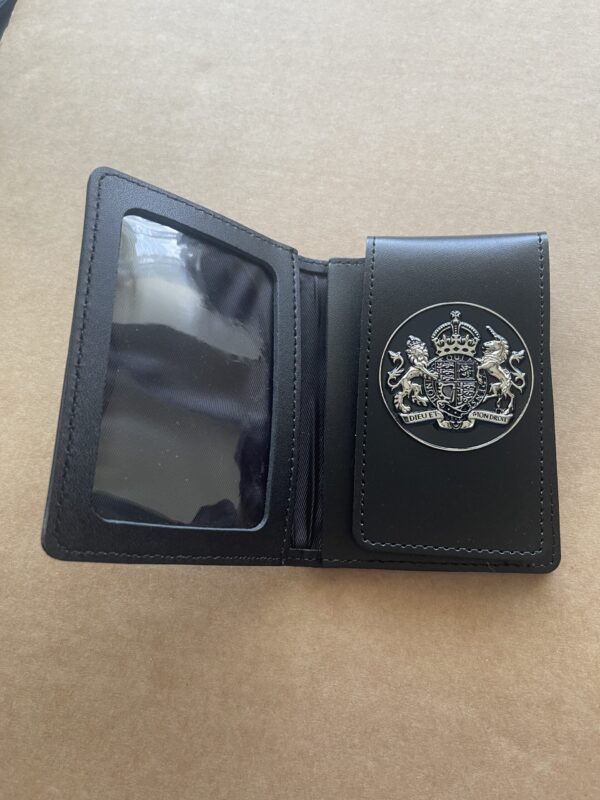 U.K. Government badged ID card wallet