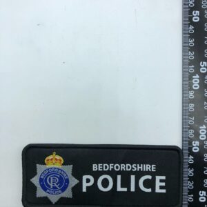 Bedfordshire Police vest /Jacket patch-Velcro backed