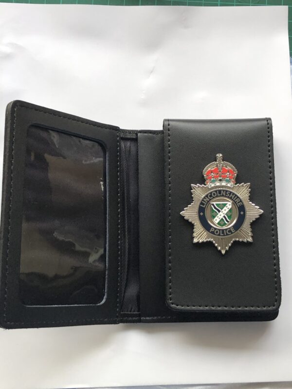 Lincolnshire Police compact warrant card wallet