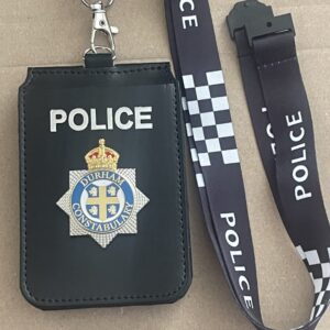 Durham Constabulary triple card holder