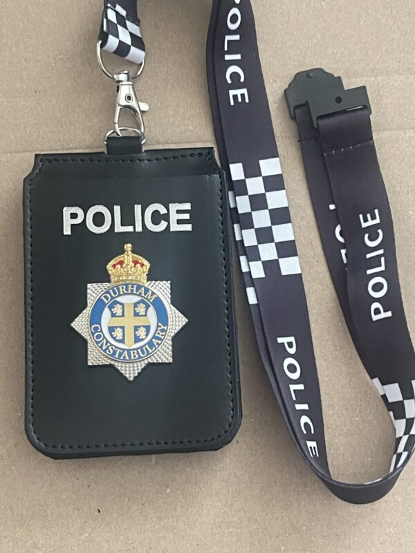 Durham Constabulary triple card holder 1 Durham Constabulary triple card holder